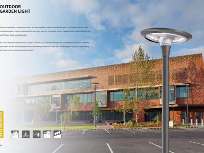 led-rasvjeta u kućištu od aluminijske legure